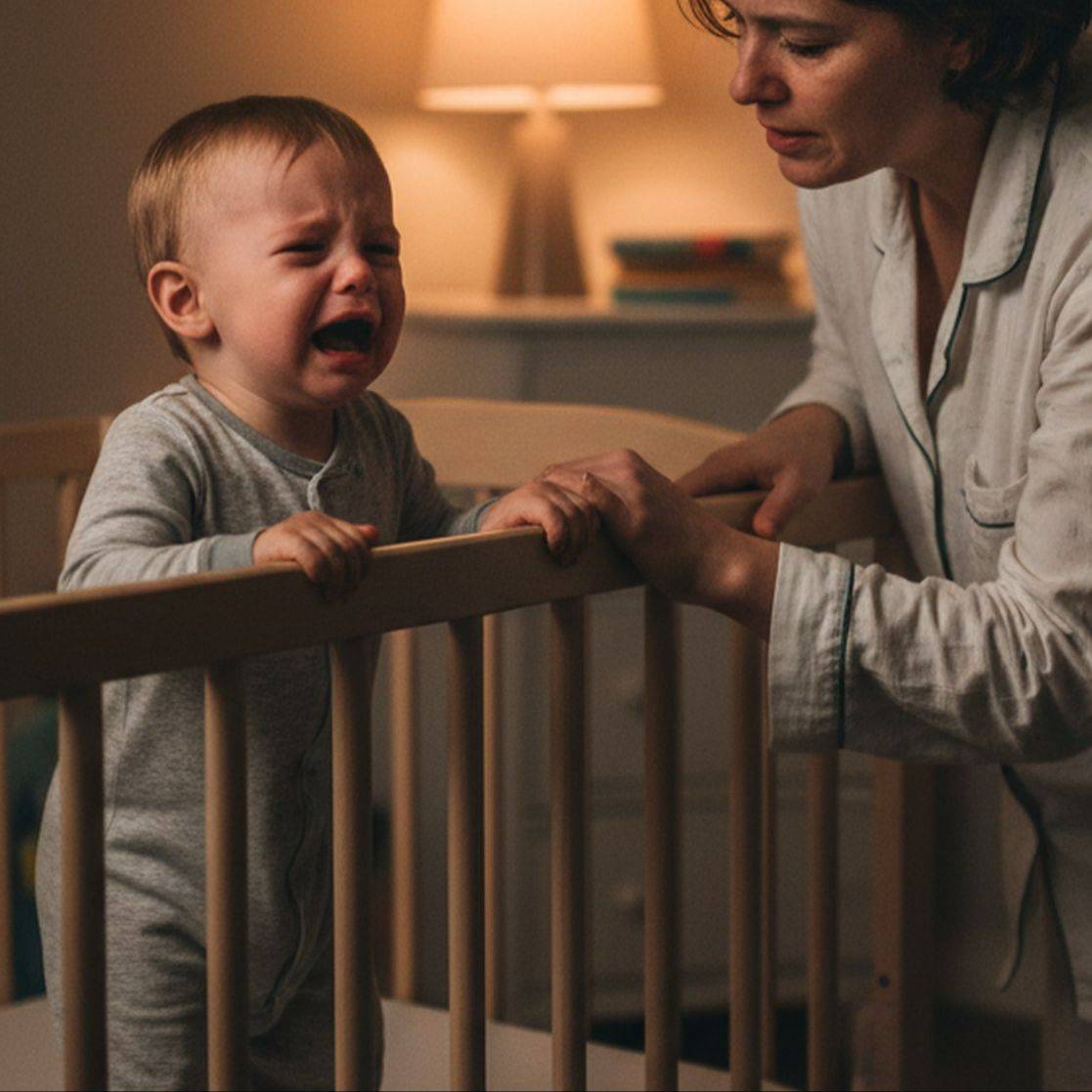 Baby who won't nap unless held, resisting being put down
