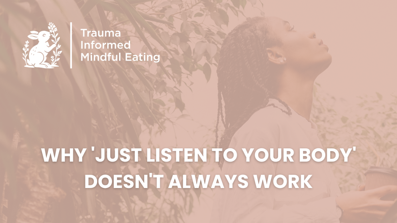 trauma informed mindful eating