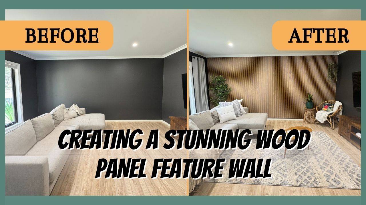 Creating A Stunning Wood Panel Feature Wall