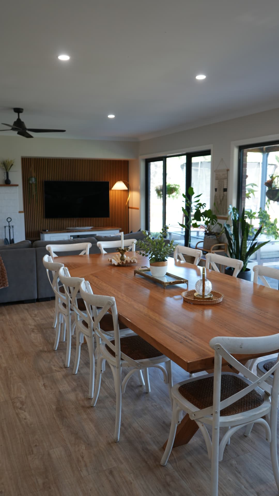 Renovated dining room
