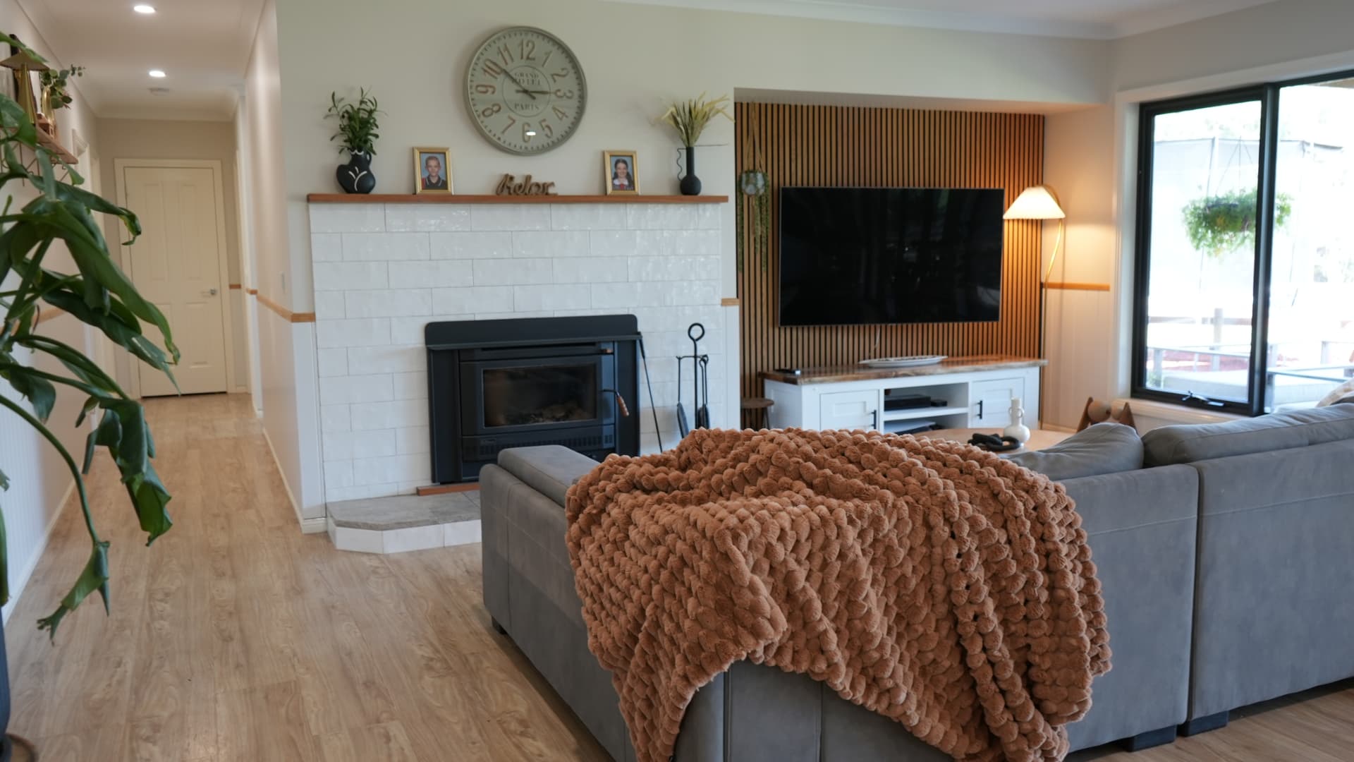 Renovated living room