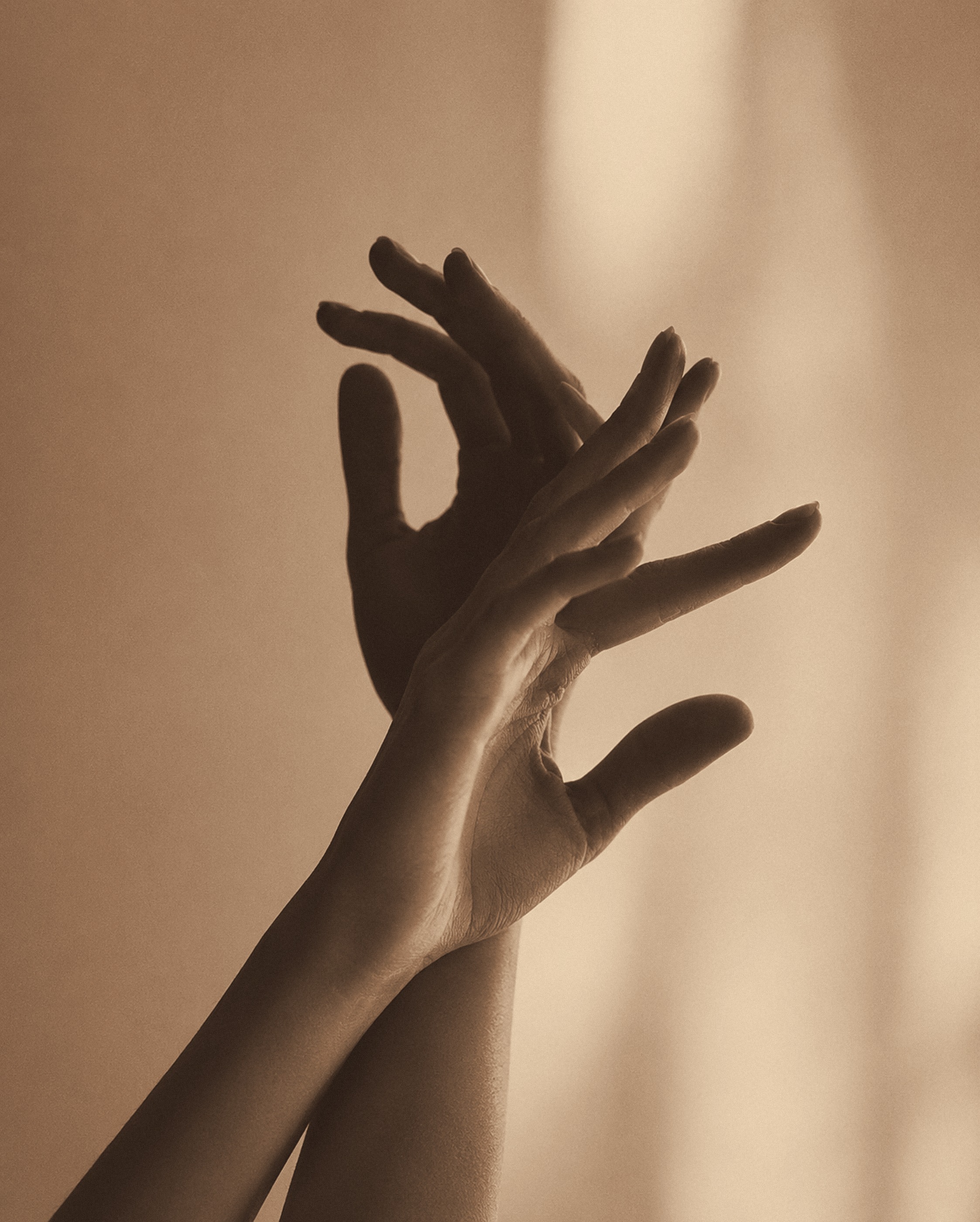 Hands raised