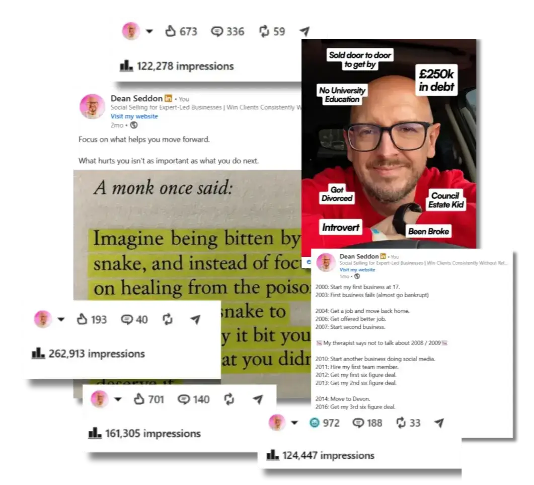 30 posts that will get your ideal client messaging you