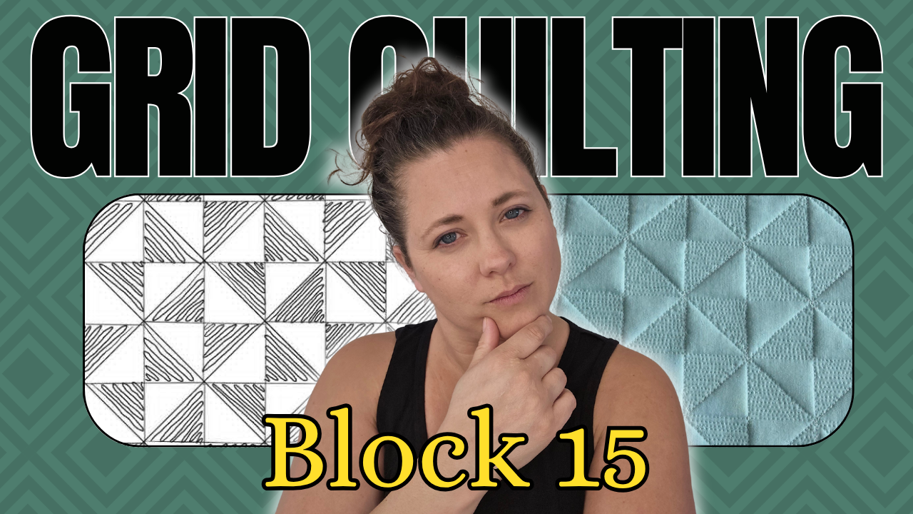 Grid Quilting Block 15