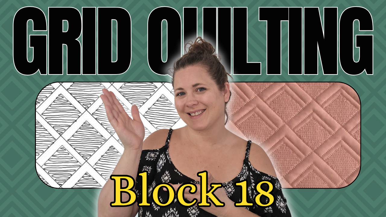 Grid Quilting Block 18