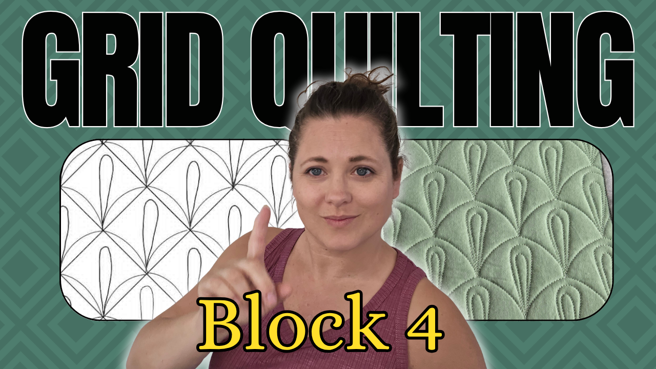 Grid Quilting Block 4