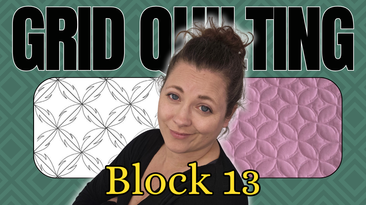 Grid Quilting Block 13