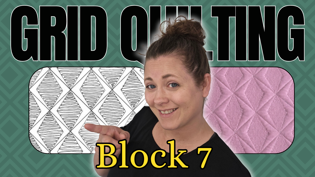 Grid Quilting Block 7