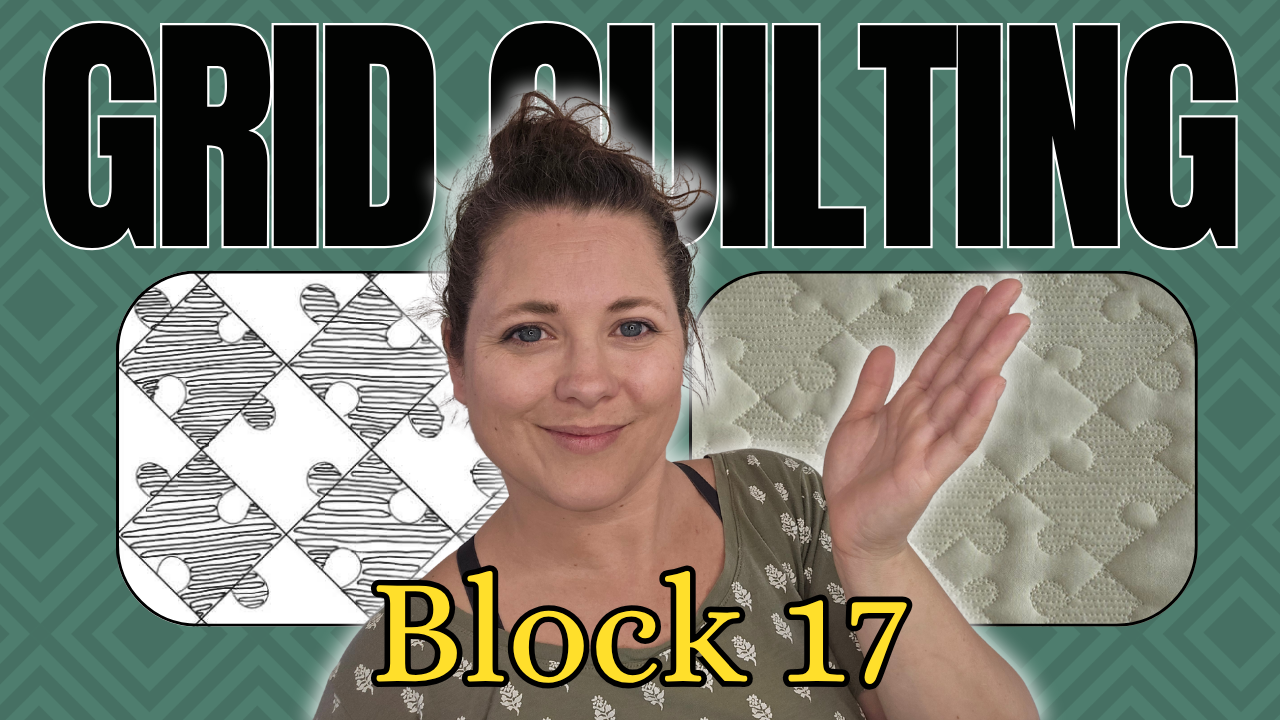 Grid Quilting Block 17