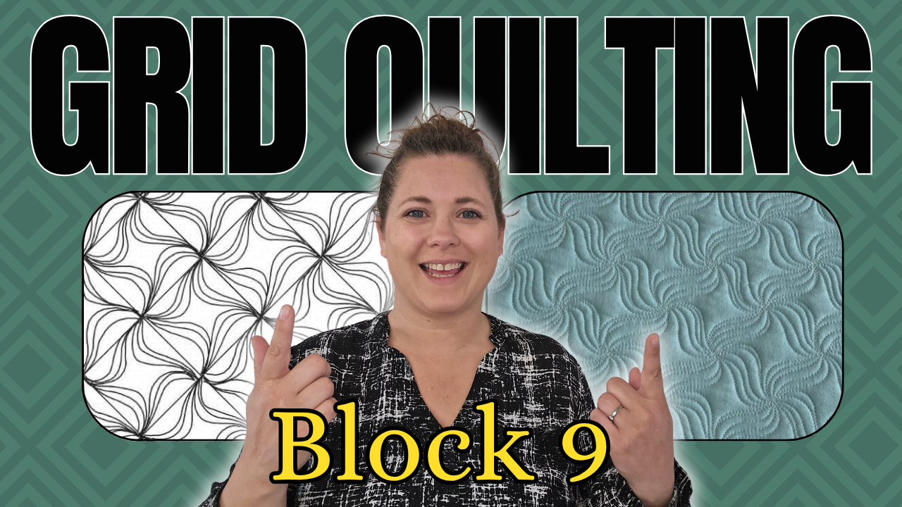 Grid Quilting Block 9