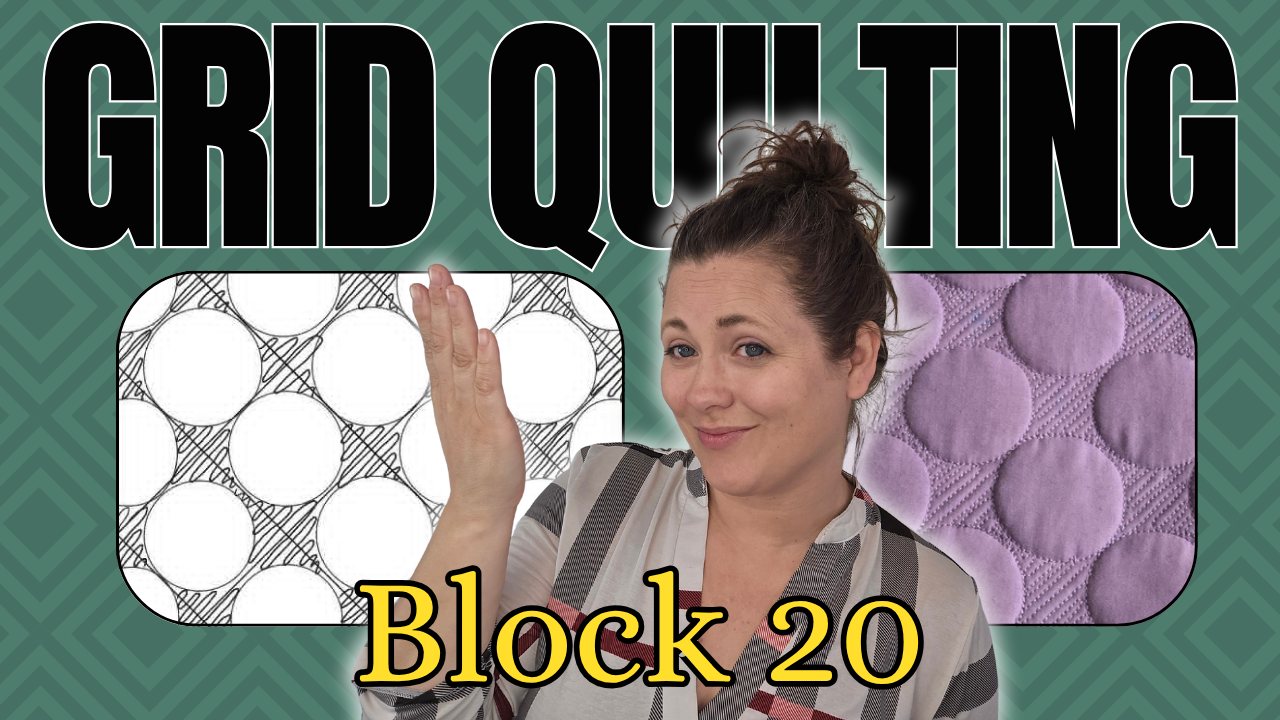 Grid Quilting Block 20