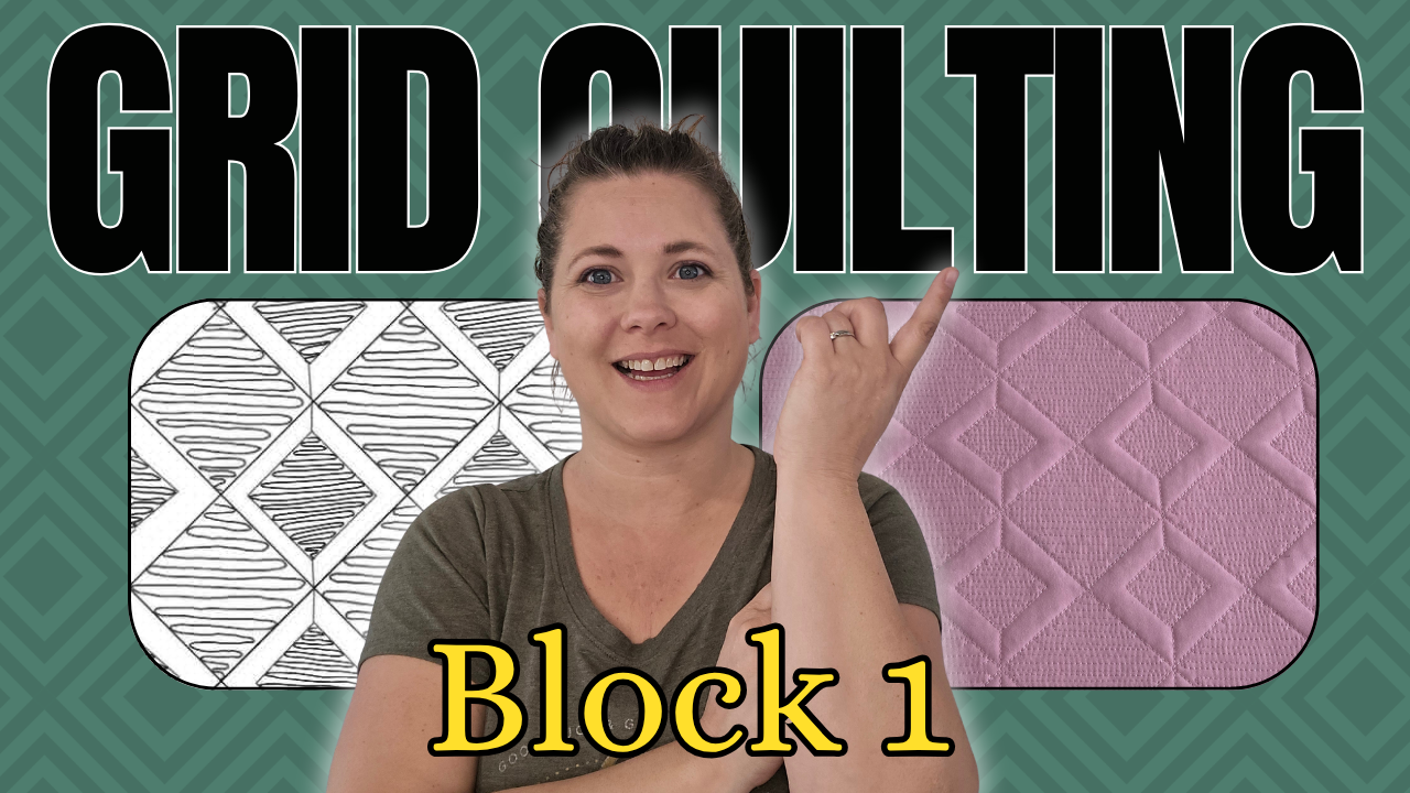 Grid Quilting Block 1