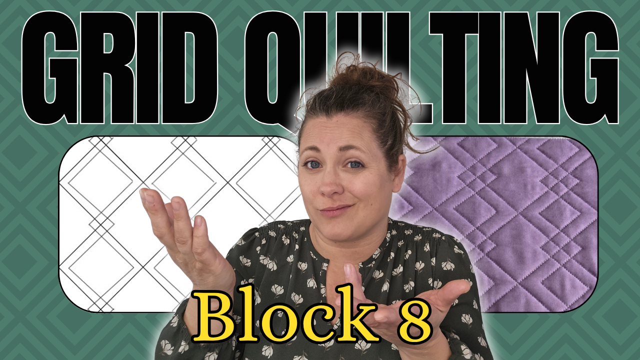 Grid Quilting Block 8