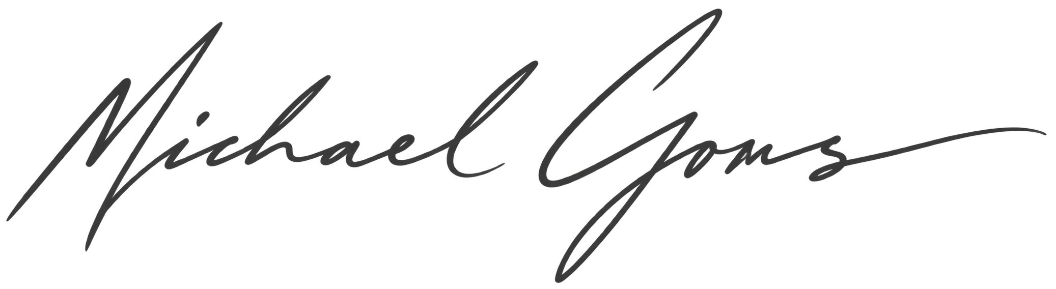 Michael Goms signature