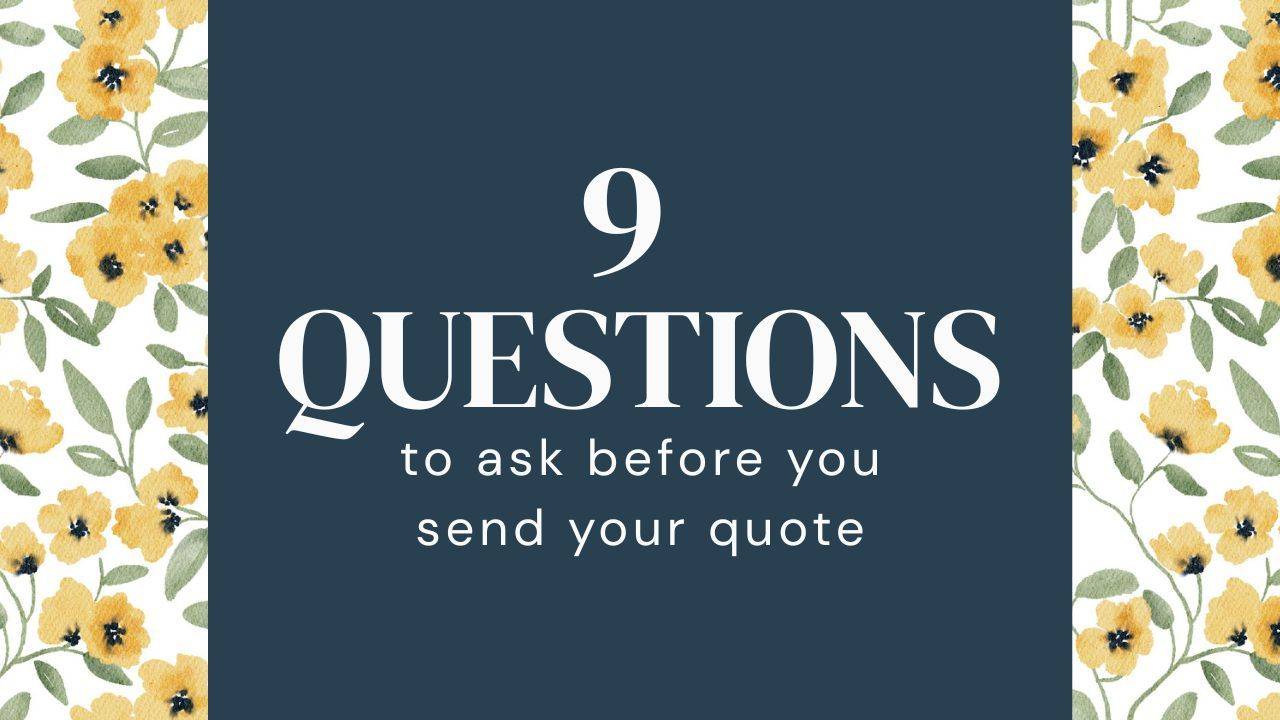 9 questions to ask before you send your quote — floral header for surface pattern licensing pricing