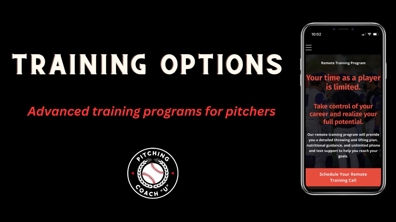 Pitching Coach U Training Options
