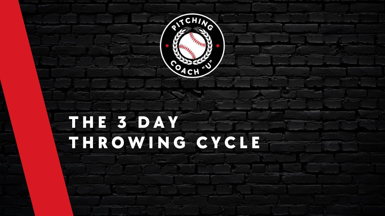 MMV 030 The 3 Day Throwing Cycle for Every Pitcher