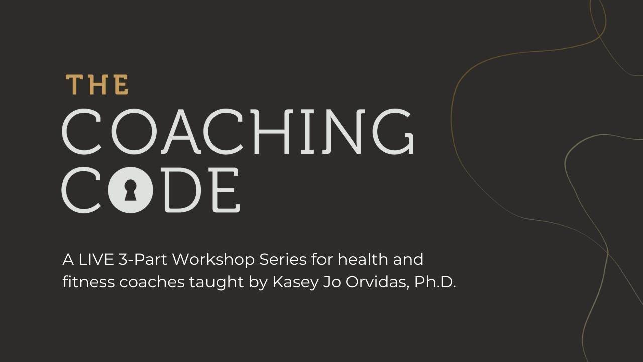 The Coaching Code | For Health and Fitness Coaches