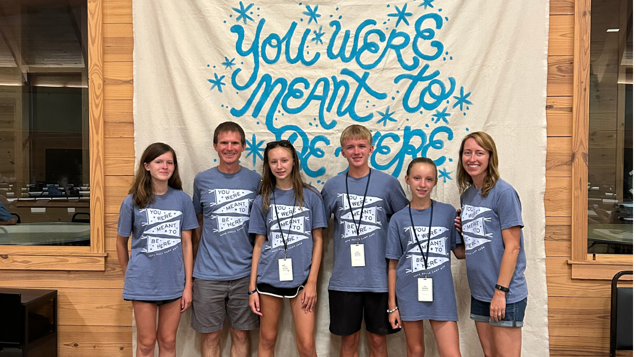family at Hope Heals Camp