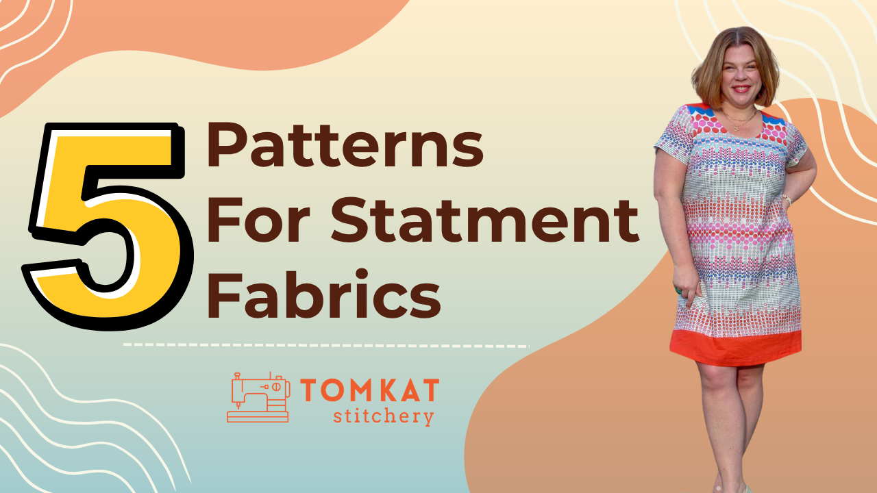 Whitney TomKat Stitchery printed dress