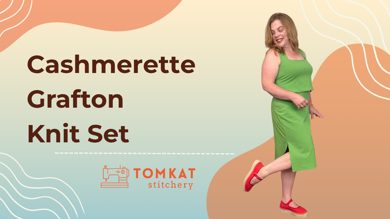 TomKat Stitchery Whitney Cashmerette Grafton Knit Top and Skirt