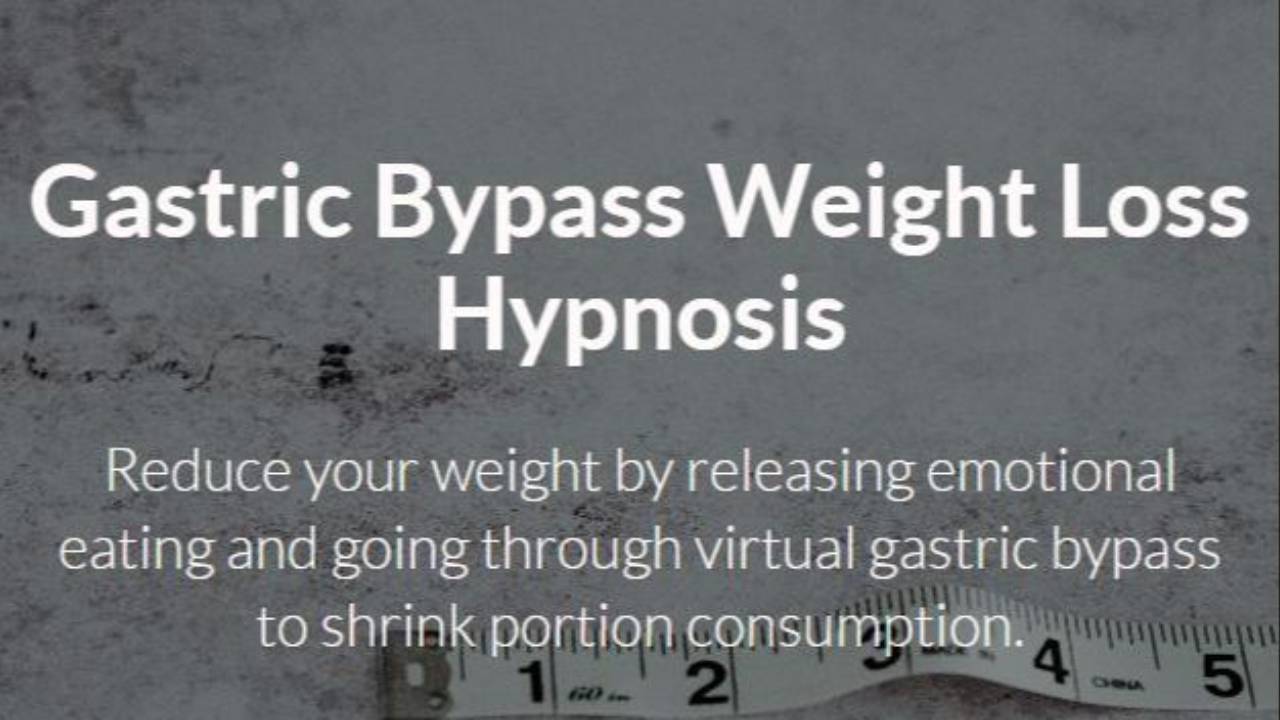 Gastric Bypass Weight Loss Hypnosis