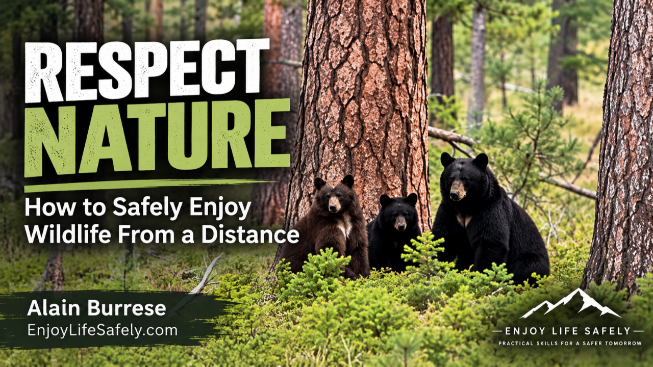 Respect Nature: How to Safely Enjoy Wildlife From a Distance