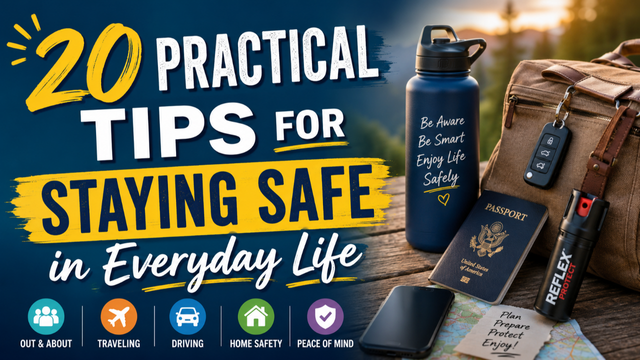 20 Practical Tips for Staying Safe