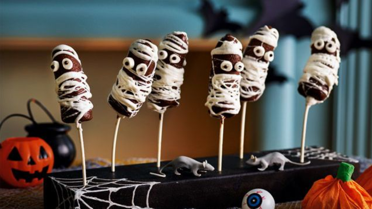 Boo-nana Chocolate Pops