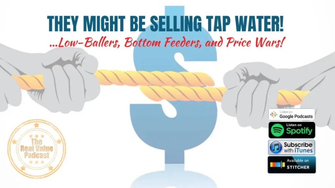 THEY MIGHT BE SELLING TAP WATER