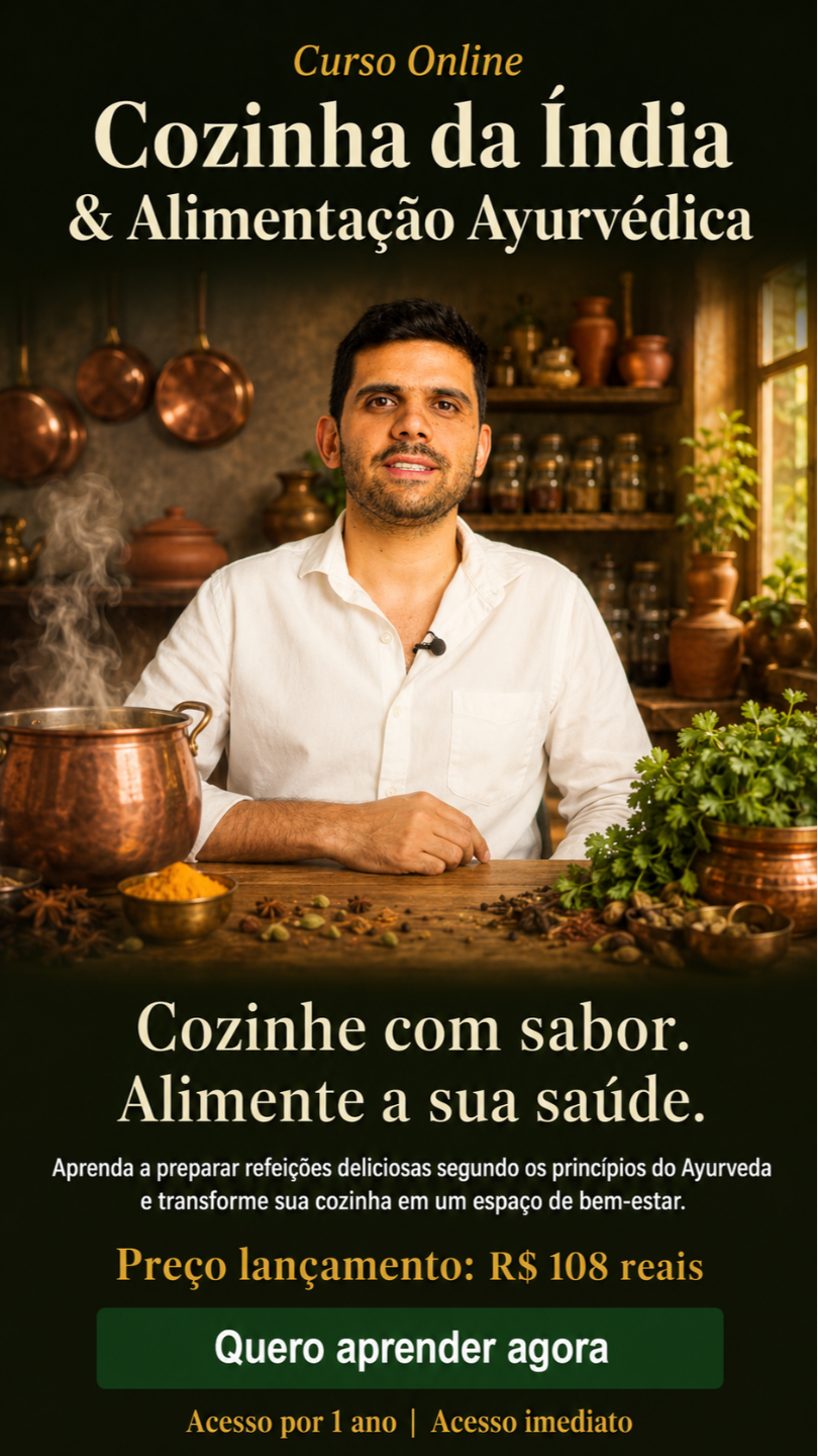 Cozinha da Índia & Alimentação Ayurvédico