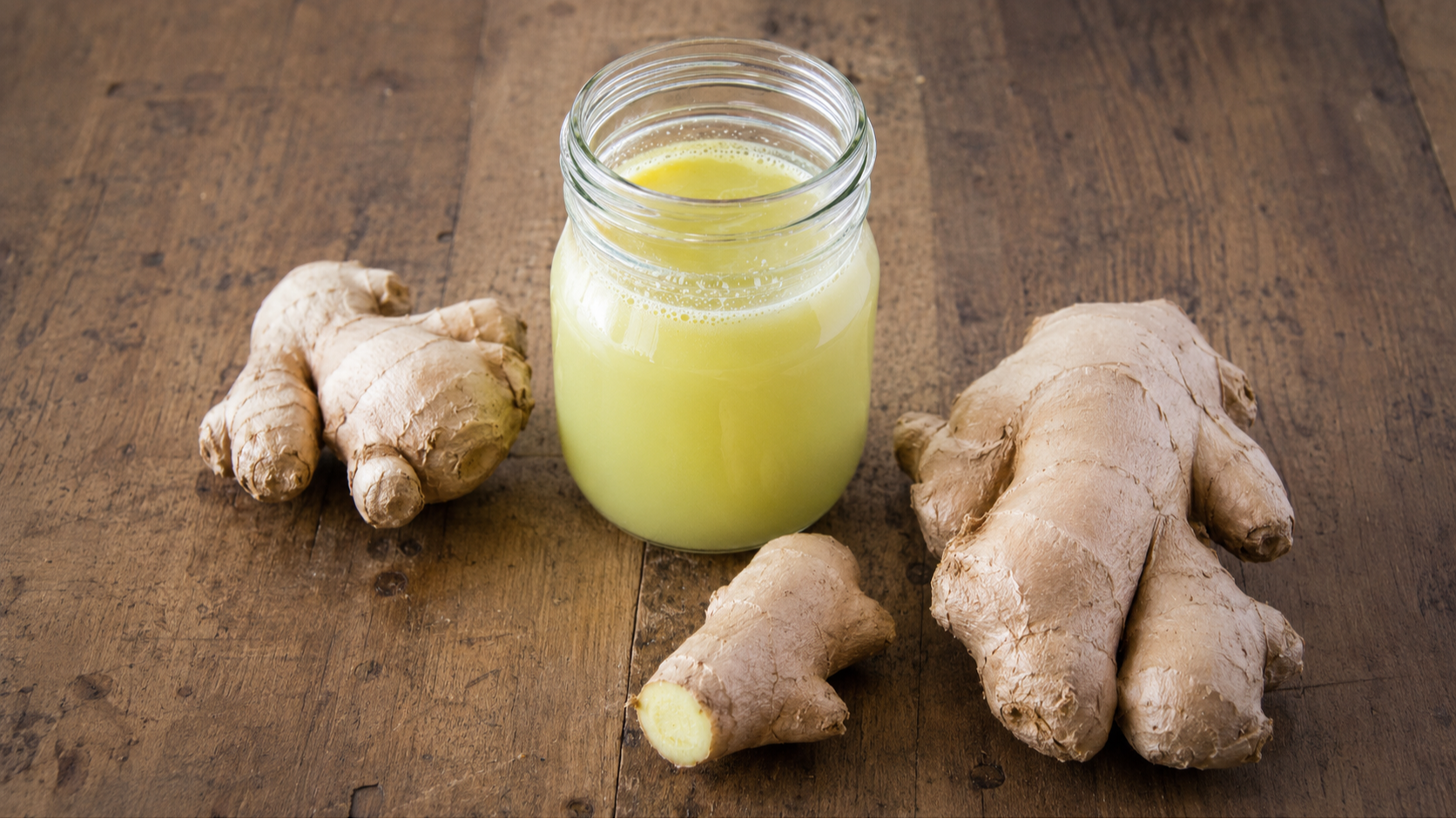 Suco fresco de gengibre