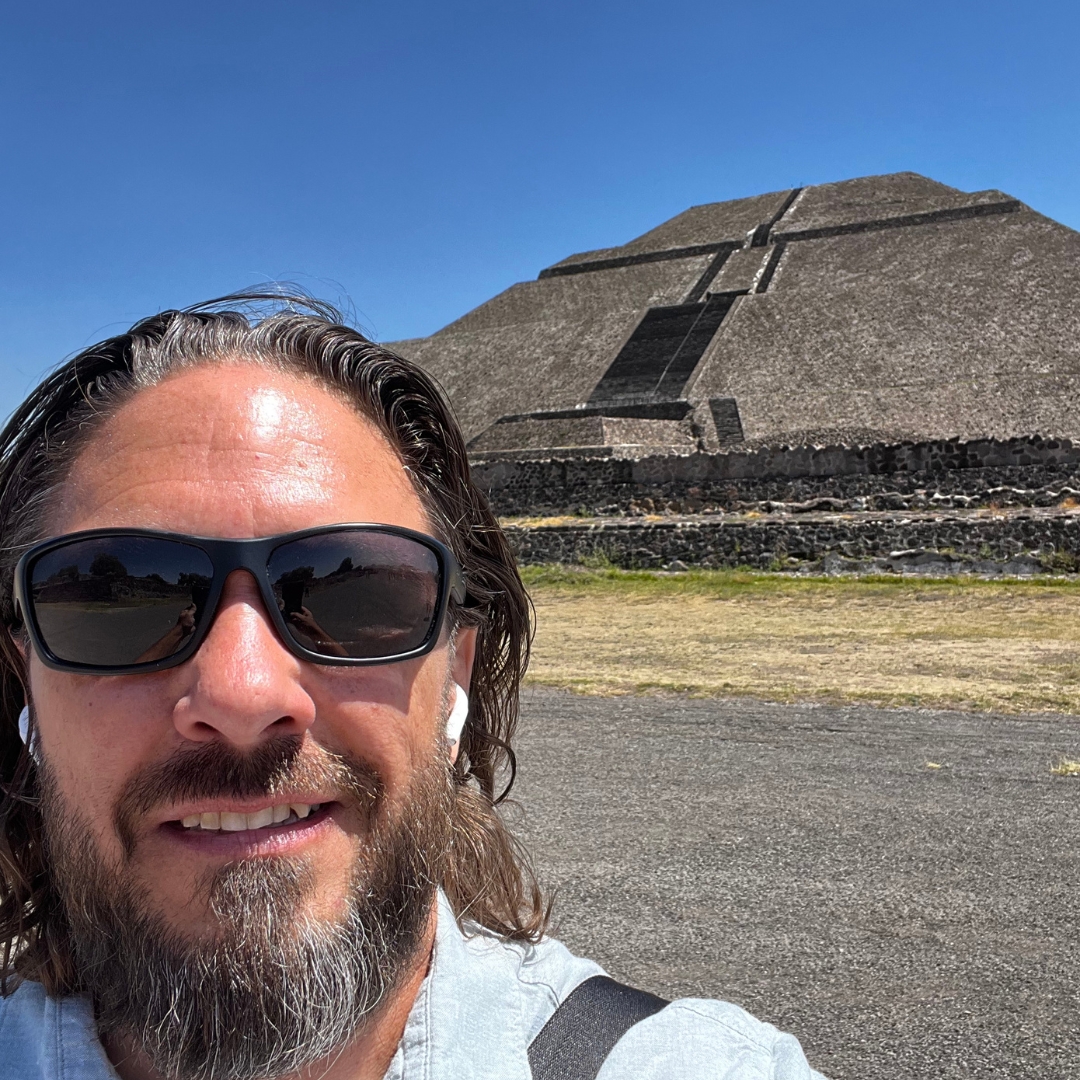 Michael at Chichen Itza
