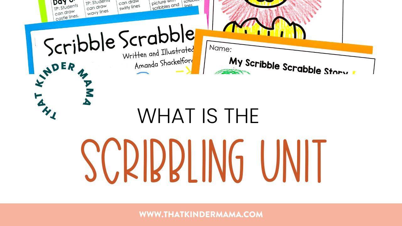 How to Use the Scribbling Unit during Preschool Writer's Workshop