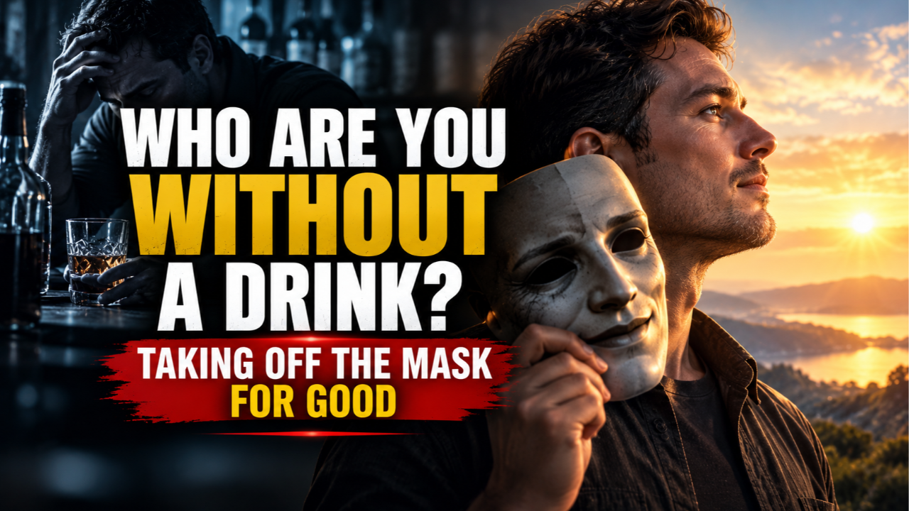 Who Are You Without a Drink? Taking Off the Mask for Good