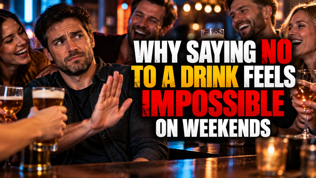 Why Saying No to a Drink Feels Impossible on Weekends