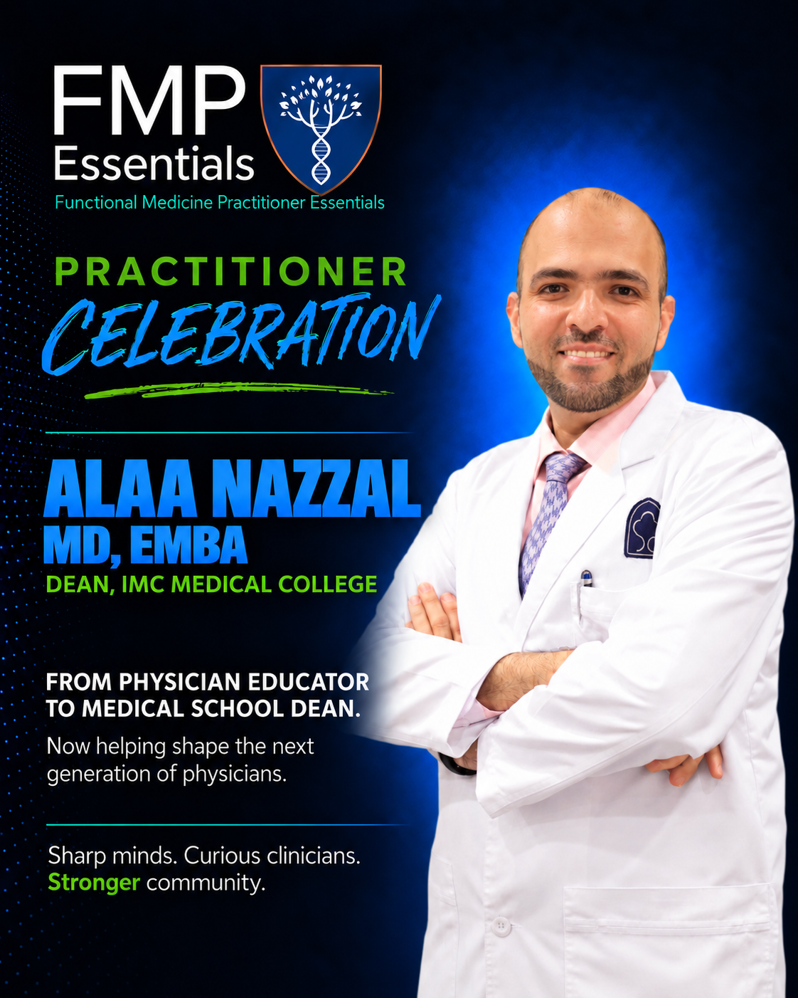 Dr. Alaa Nazzal, Dean of IMC Medical College
