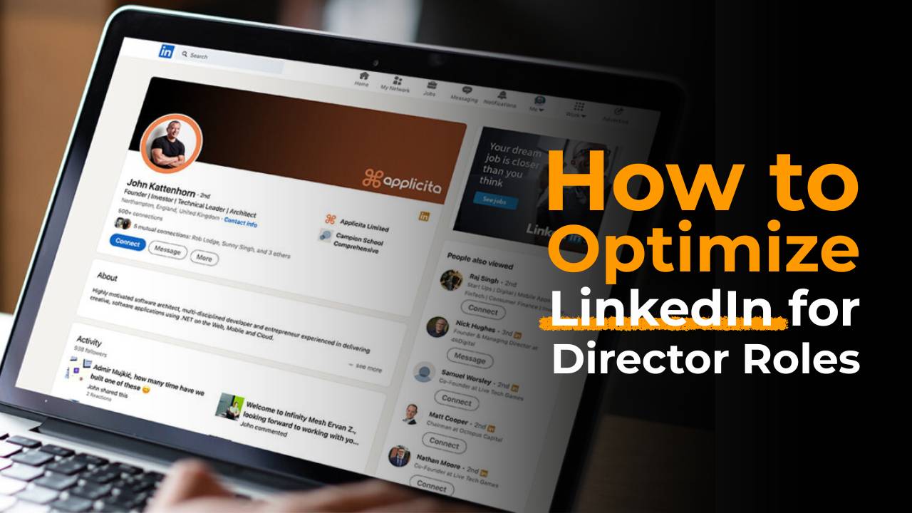 How to Use LinkedIn to Land Director-Level Roles in Tech
