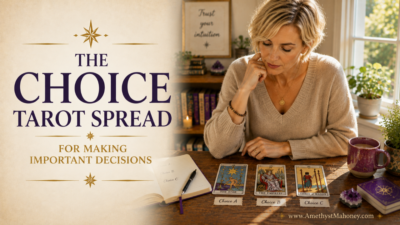Using the Choice Tarot Spread to Make Important Decisions