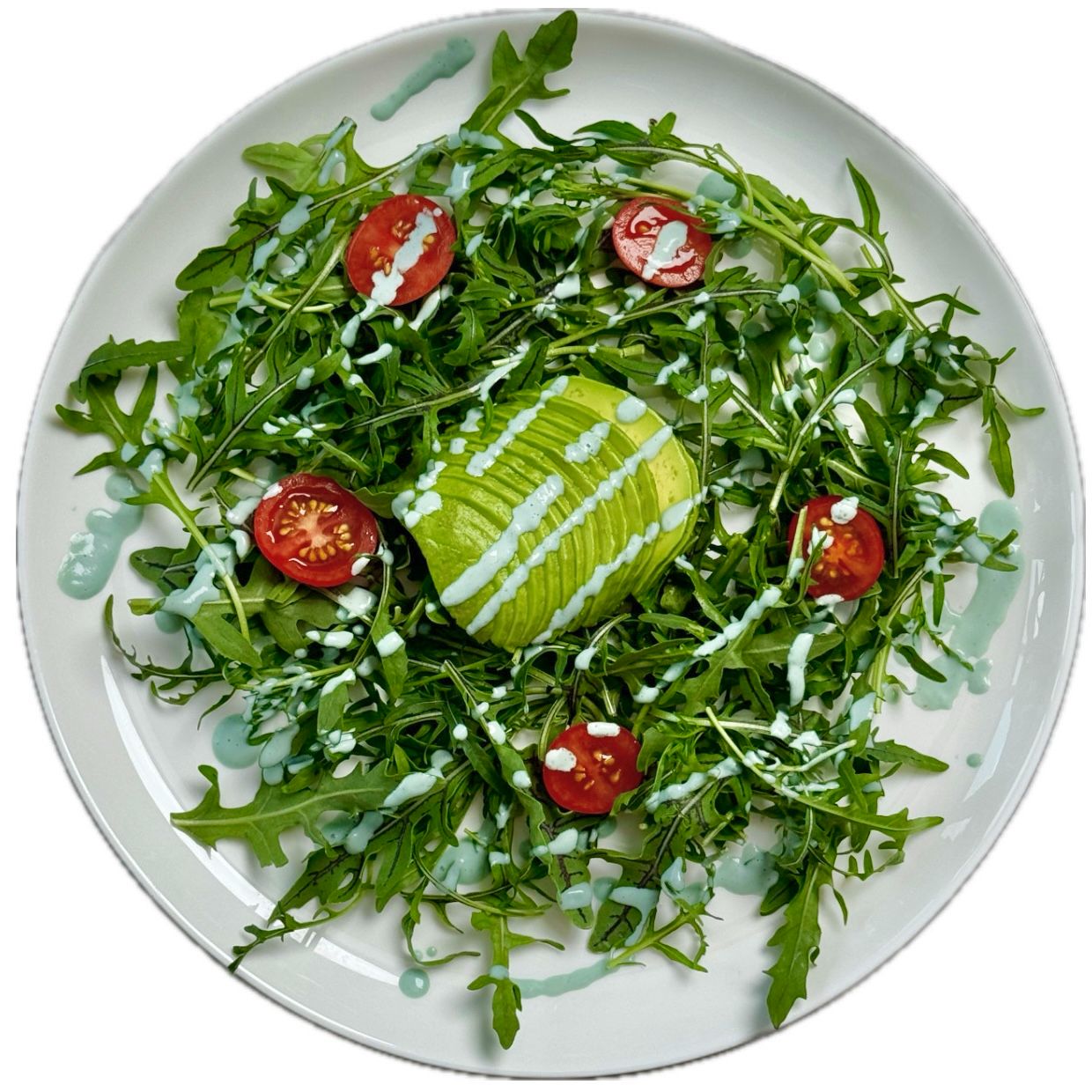 A fresh plant-based salad