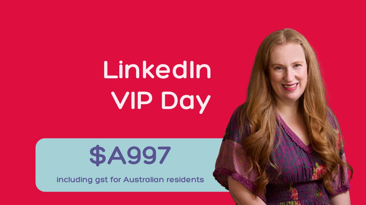 LinkedIn VIP Day with Kate Merryweather
