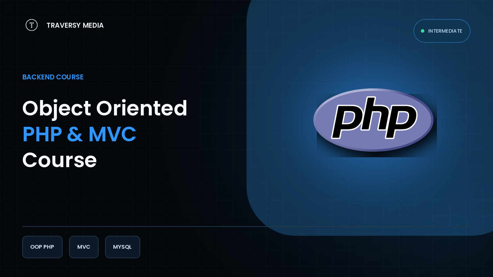 Object Oriented PHP & MVC course cover