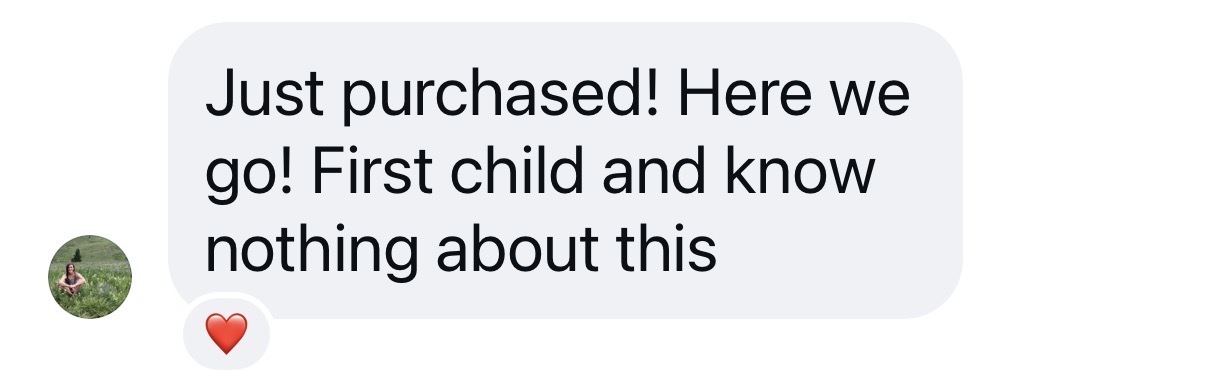 Message from a mother inside Mama's Medicine Chest