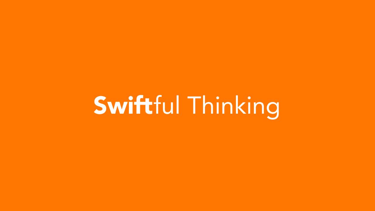 What is Swiftful Thinking?