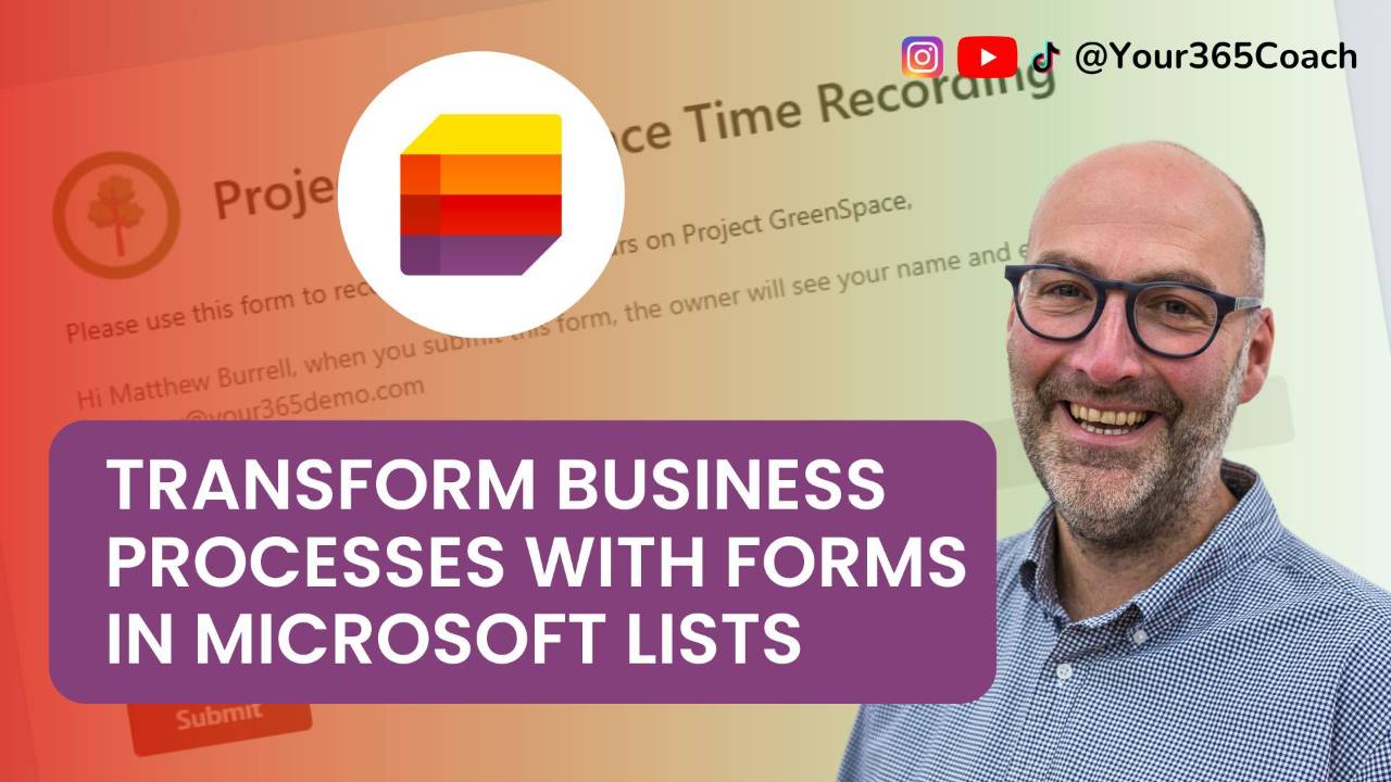 Forms Transform Transform Business Processes with Forms in Microsoft Lists