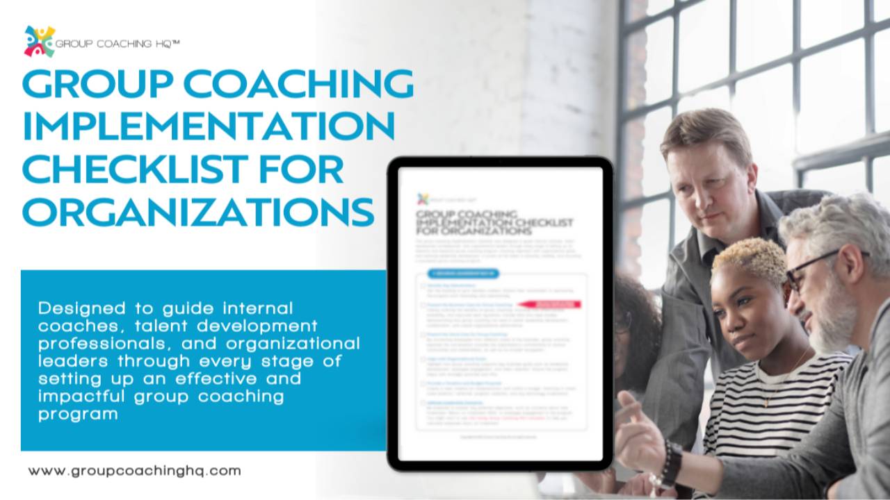 Group Coaching Implementation Checklist For Organizations