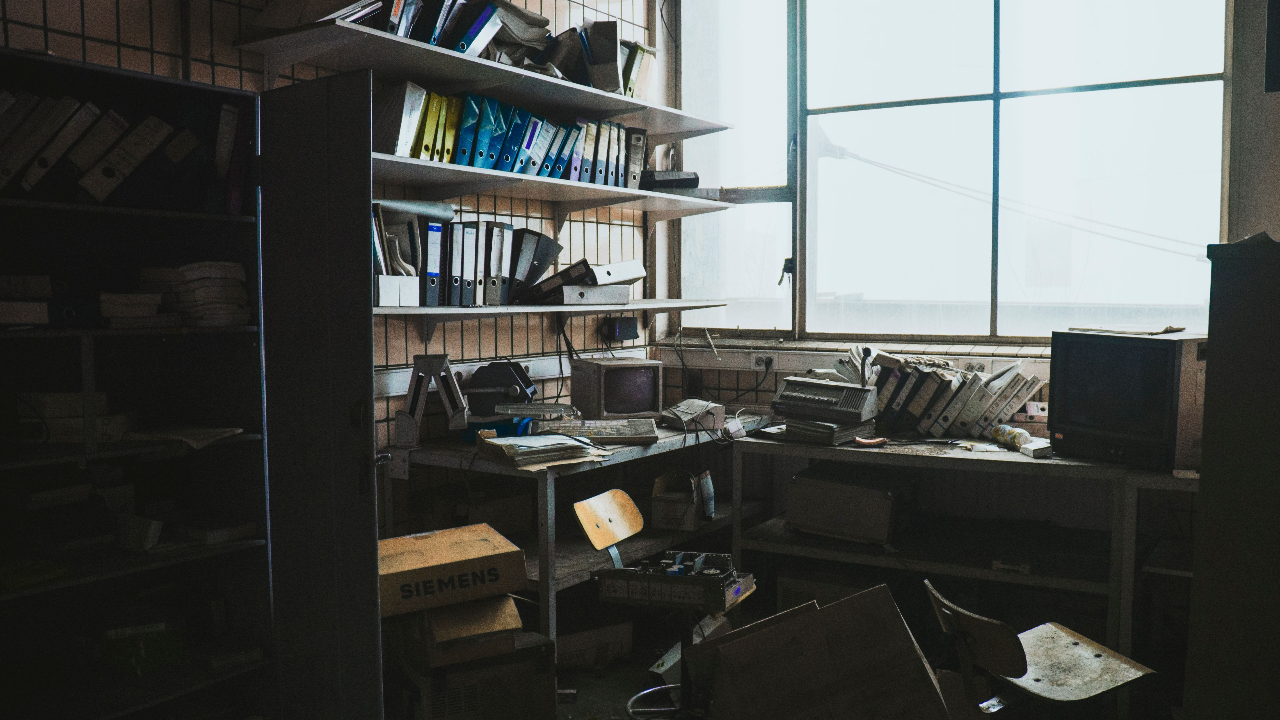 Messy office