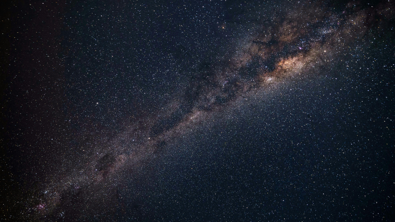 A galaxy as captured by telescope