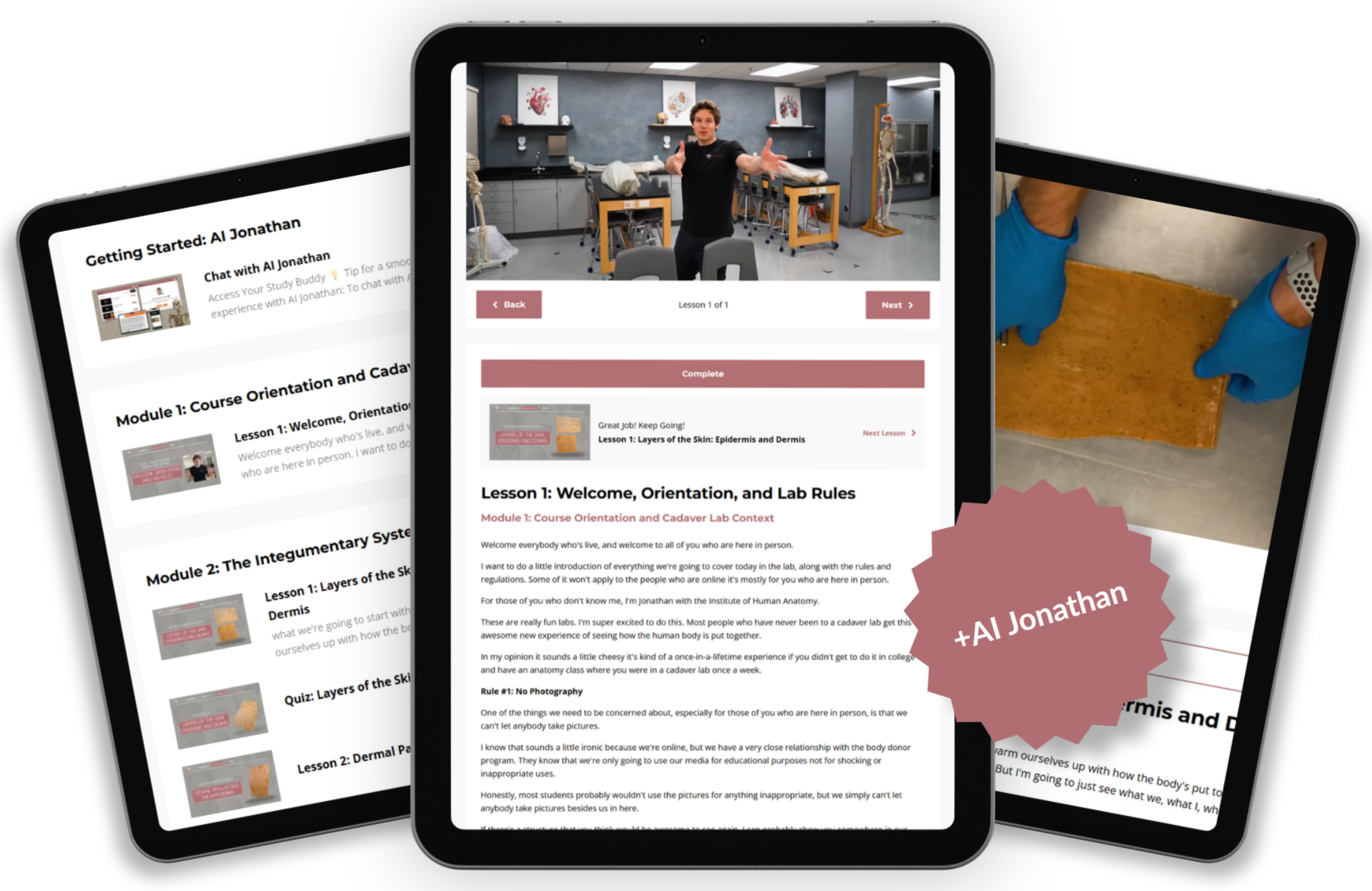 Institute of Human Anatomy - Myology course online