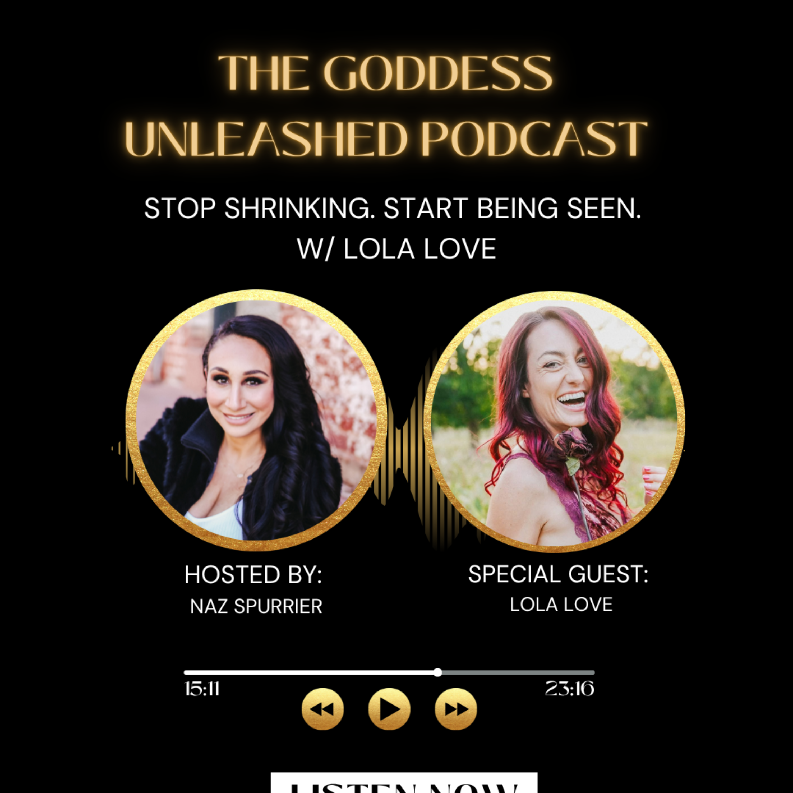 EP. 42 Stop Shrinking. Start Being Seen. w/ Lola Love episode artwork